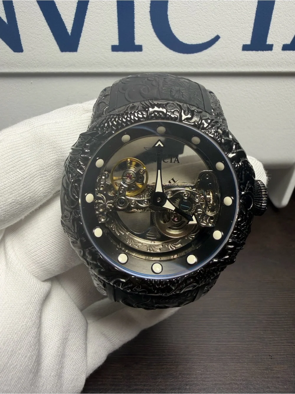 Invicta S1 Rally Dragon Ghost Bridge Men's Watch Automatic - 50mm (26286)